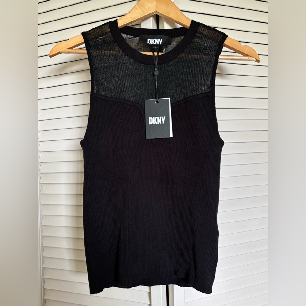 Elegant Black Sleeveless Top